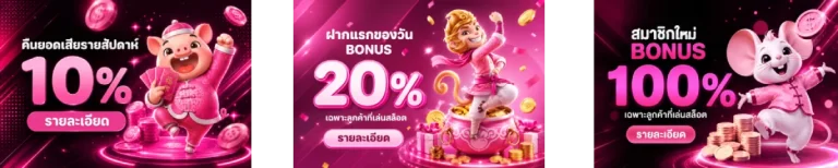 โปรโมชั่นเว็บ